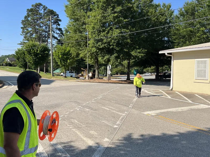 Tioman Construction pavement marking project - Slide 4